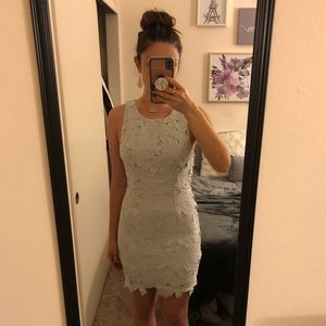 Mint ASTR crochet dress 👗